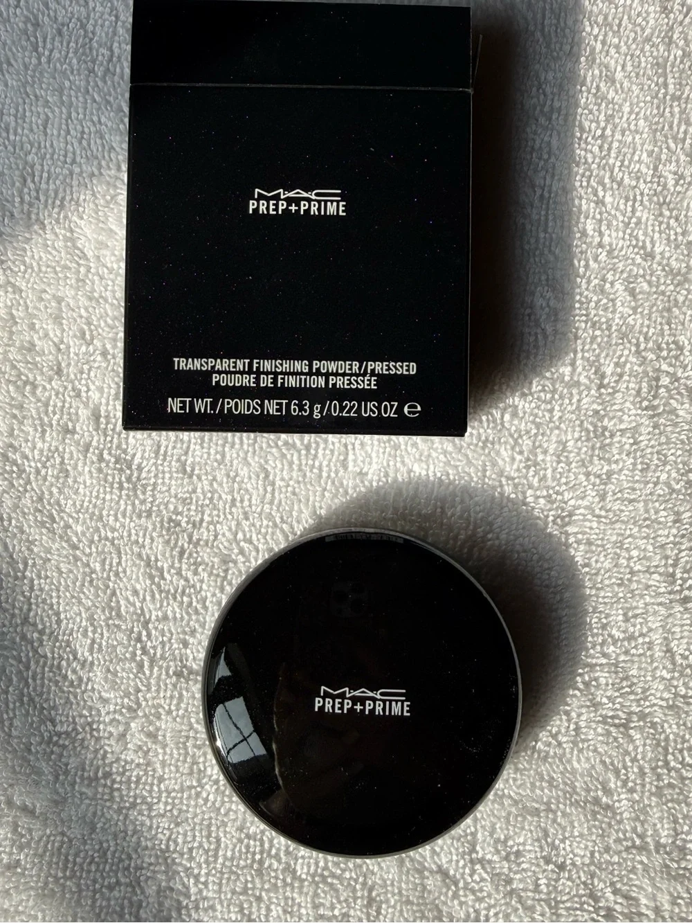 BNIB MAC Prep + Prime Transparent Finishing Powder Pressed Discontinued